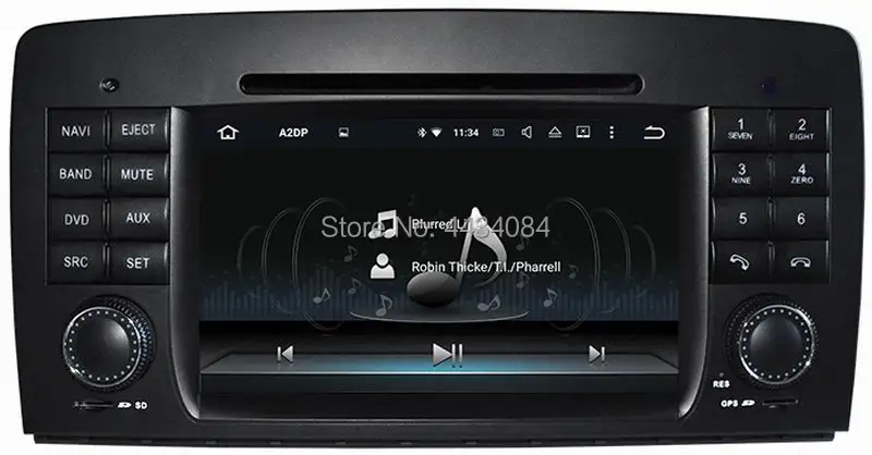Ouchuangbo Авторадио gps стерео android 10 для MB Benz R W251 2006 2012 с BT wifi mirror link 8 ядер 4 + 64