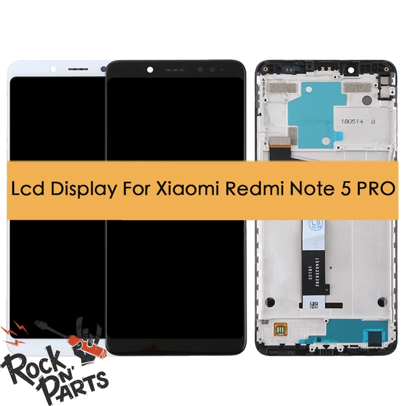 ЖК дисплей в сборе с сенсорным экраном дигитайзера для Xiaomi Redmi Note 5 Pro экран панель