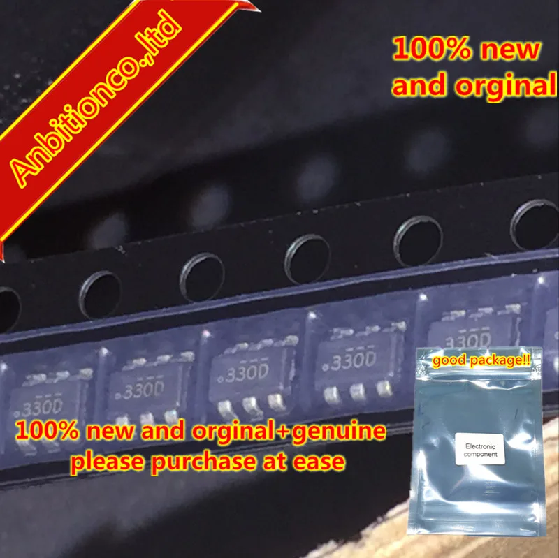 50 шт. 100% новый и оригинальный FDC6330L FDC6330 SOT23 6 Шелковый экран 330 Встроенный