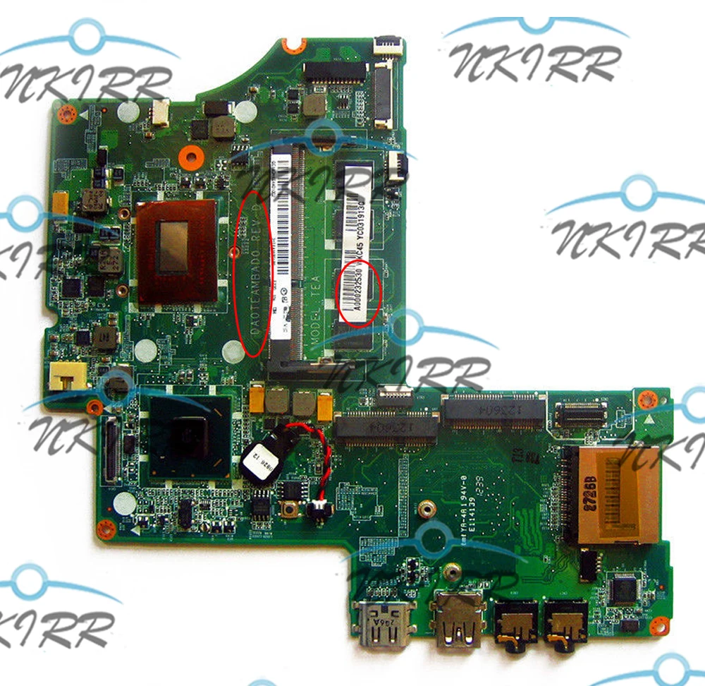 Материнская плата DA0TEAMBAD0 A000231380 A000232530 I5 3317U 1 7 ГГц DDR3 31TEAMB0040 для toshiba Satellite U800W U845W
