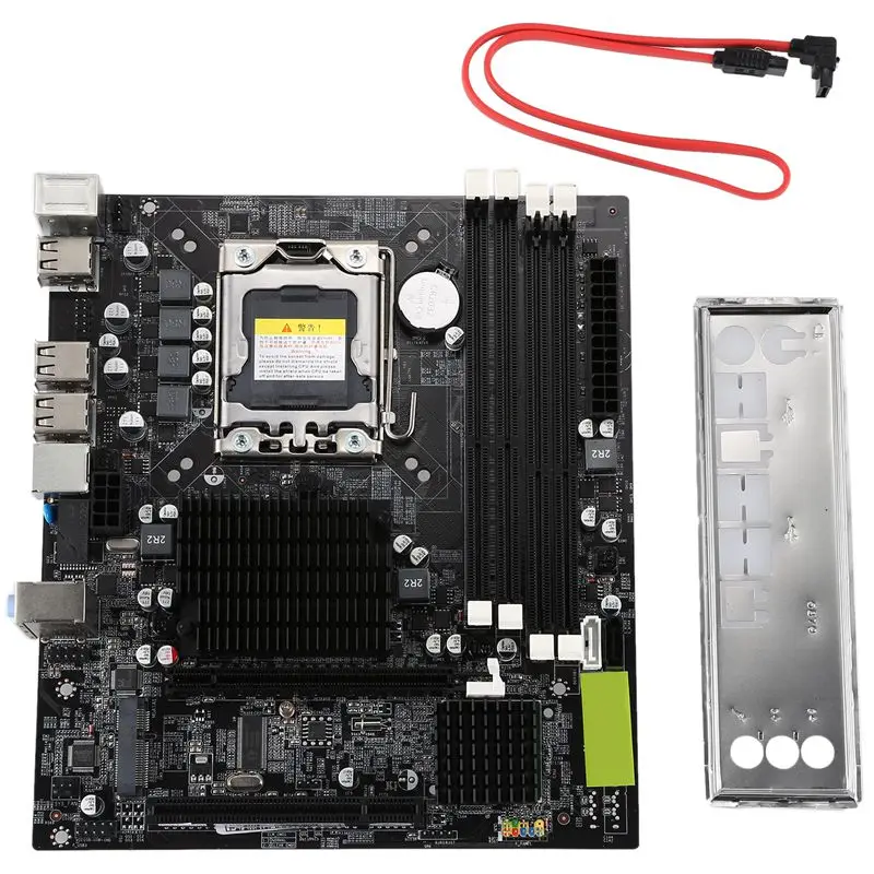 Jia Huayu X58 настольная материнская плата LGA 1366 DDR3 компьютерная Материнская Intel |