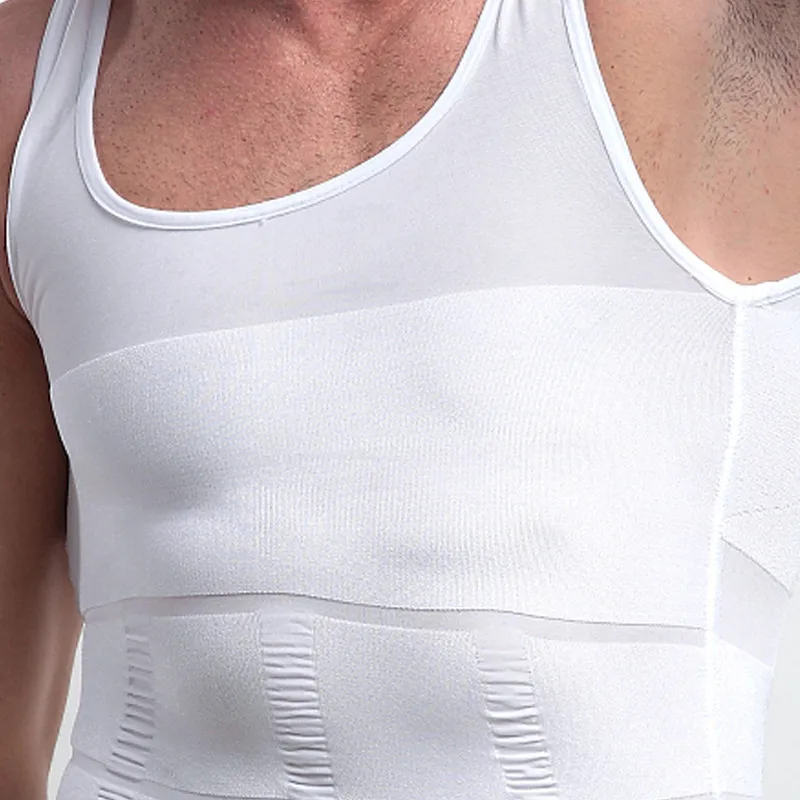 Мужской пояс для похудения Body Shaper Обёрточная бумага пот жилет рубашка