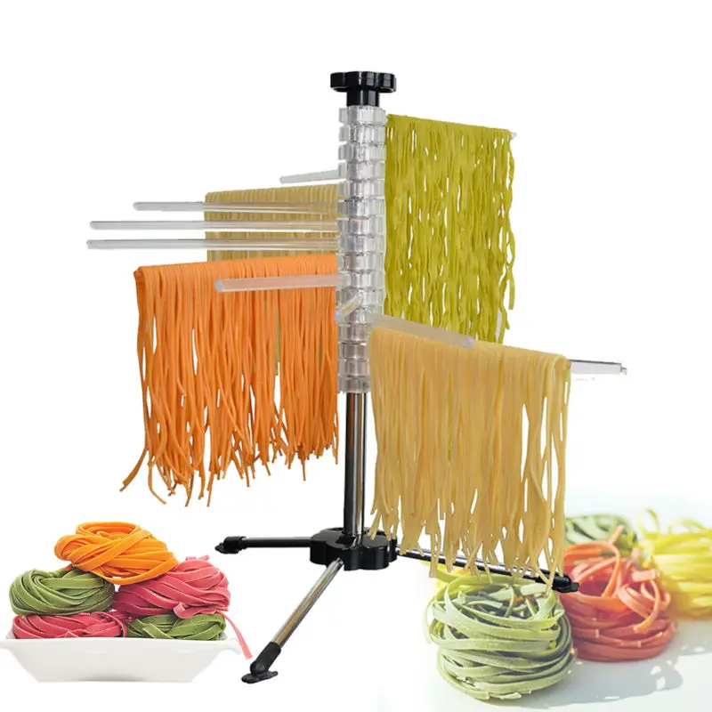 Kitchen Accessories Noodle Spaghetti Drying Rack Safe Material Stainless Steel Pasta Holder Stand Dryer Cooking Tools Gadge |