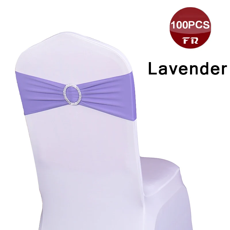 100 шт. эластичные ленты для стула из спандекса 15 х35 см|chair sashes|chair cover sashchair bows |