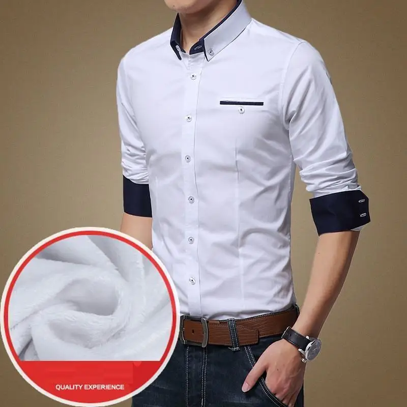 Осень Invierno Masculina Para Тактический Ropa De 2018 Camisa Hombre мужские большой Размеры тощий