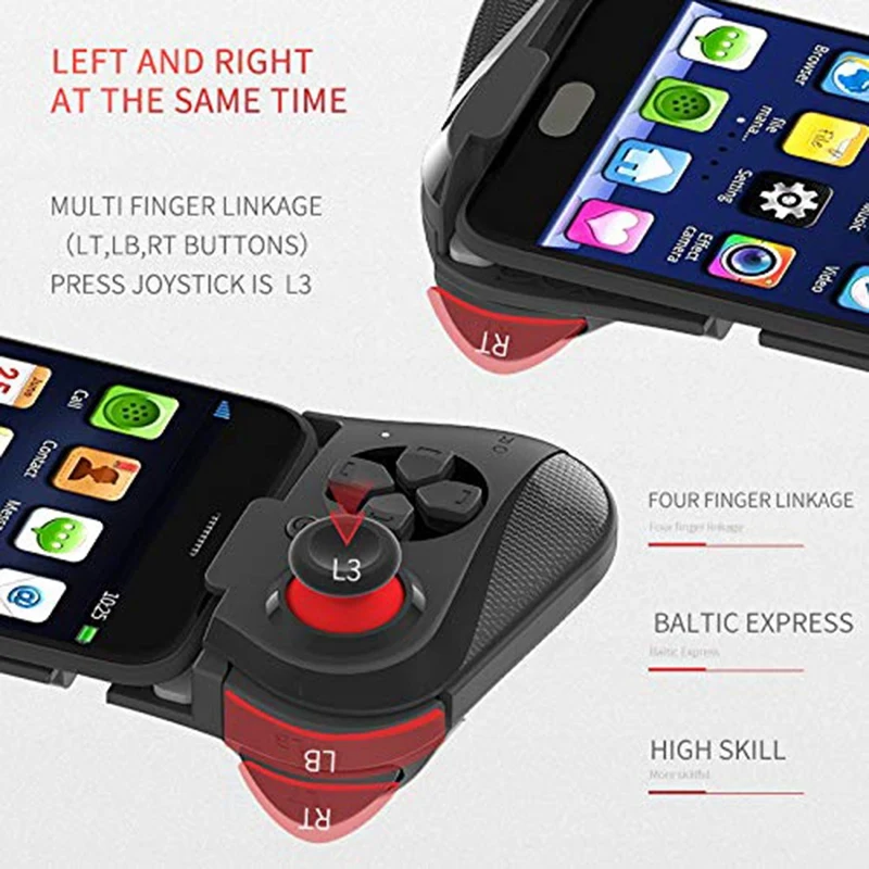 Mocute 058 беспроводной Bluetooth геймпад игровой контроллер для Samsung Android Phone Pubg