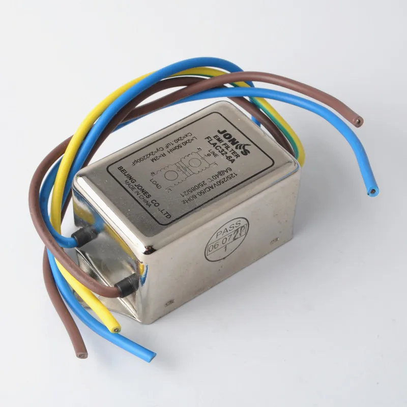 FLAC32 6A однофазный мощность фильтр EMI разъем|connector|connector powerconnector ph |