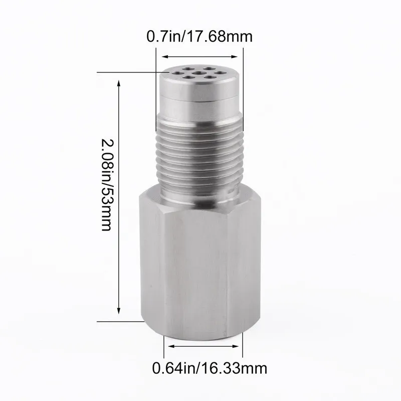 Расширитель датчика кислорода SPEEDWOW O2 расширитель M18x 1 5 02 Bung Hho содержит