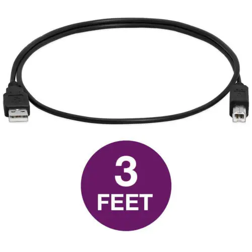 Кабель для принтера USB 2 0 A to B Male HP Cannon Epson Dell Brother | Электроника