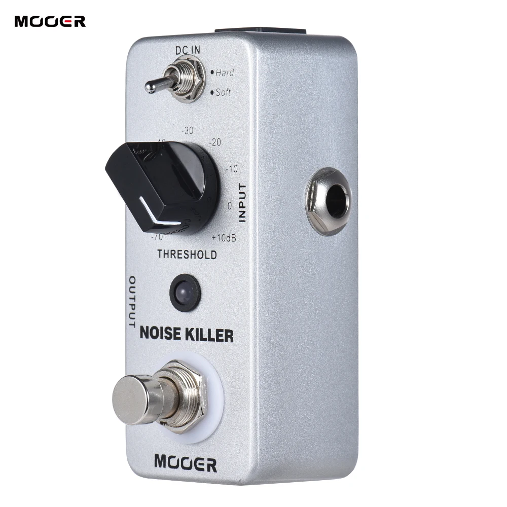 Миниатюрный шумоподавитель MOOER педаль для гитары с шумоподавлением 2 режима
