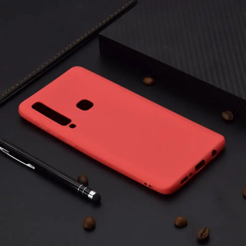 Candy Color Slim Thin Matte Frosted Soft TPU Silicone Case for Samsung Galaxy A9 A9s A8 Plus A7 A6s Star Pro | Мобильные телефоны и
