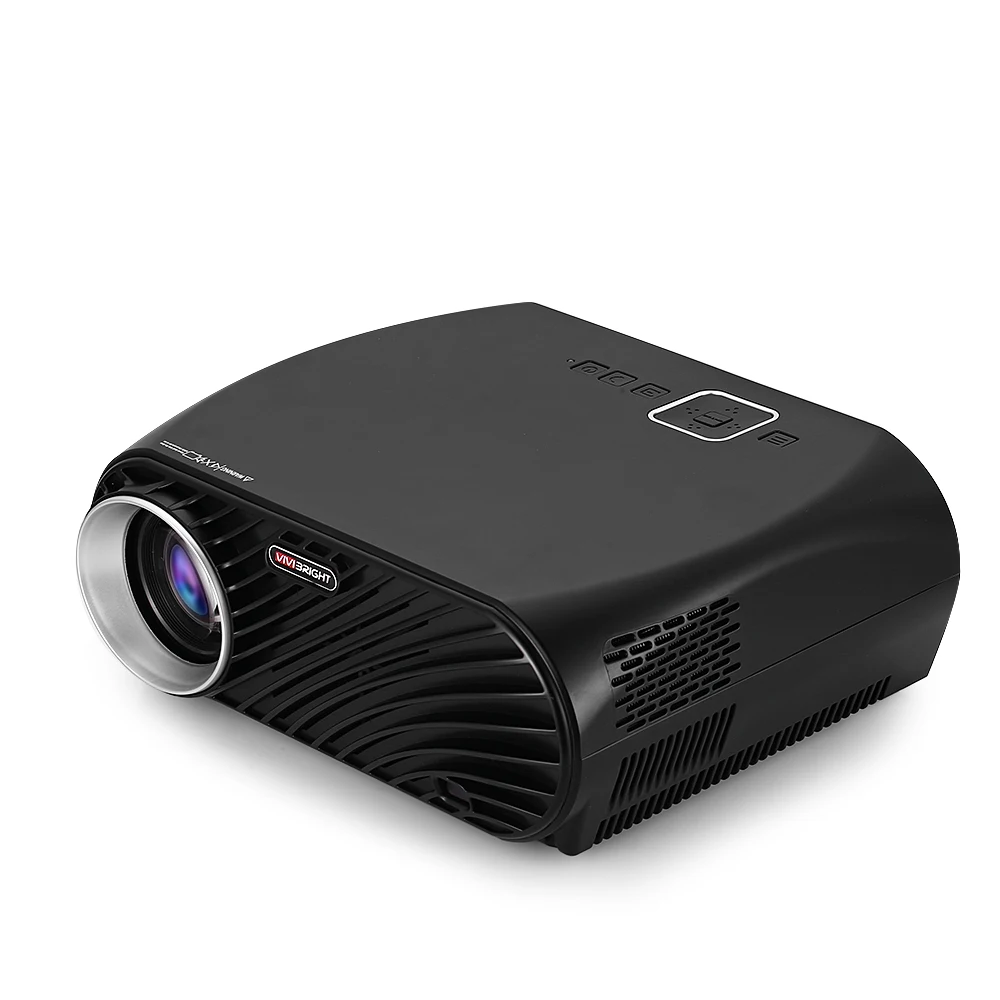 Оригинальный VIVIBRIGHT GP100 проектор высокого разрешения 3200 люмен 1080 P WiFi светодиодный