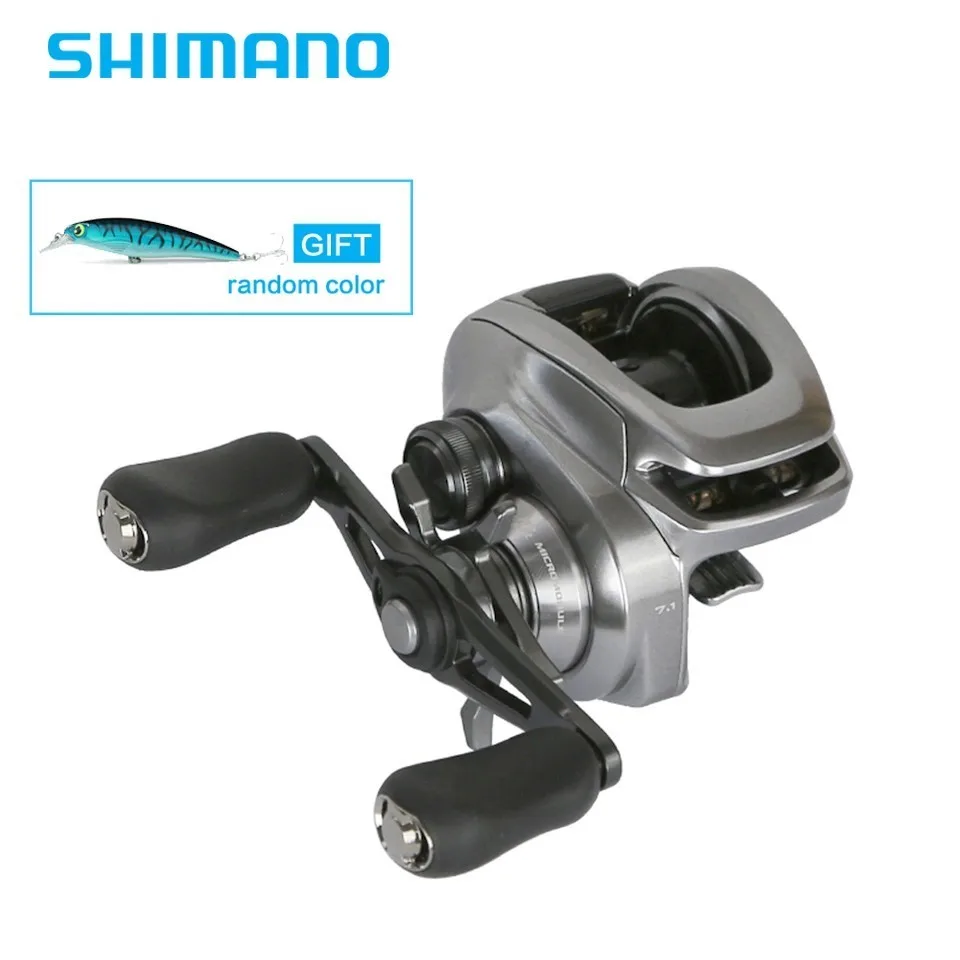 Новинка 2018 Shimano оригинал BANTAM MGL CORESOILID BODY низкопрофильная катушка для приманки