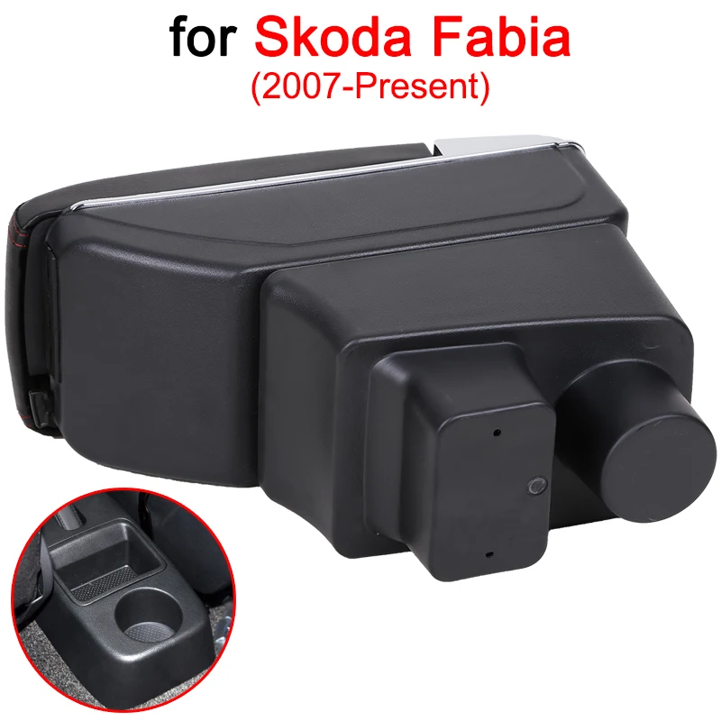Подлокотник для Skoda Fabia подлокотник универсальный чашки пепельница аксессуары