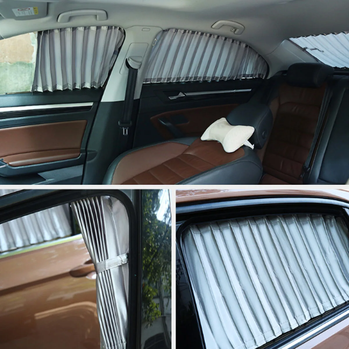 1 шт. Автомобильная Солнцезащитная занавеска универсальный выдвижной