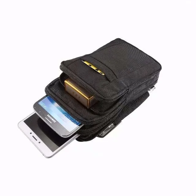 Чехол на молнии с двумя карманами и петлей для ремня, плечевая сумка с карманом для телефона для Samsung Galaxy A3 A5 A6 A7 A8 A9 2018 A10 и выше.