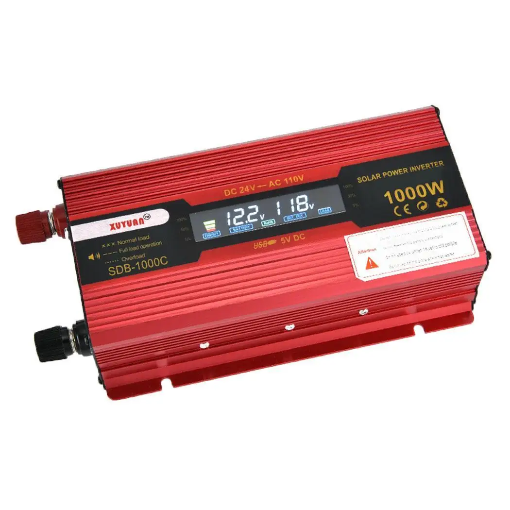 1000 Вт Автомобильный USB DC 12/24V к AC 9 7 V 10 3 110V Инвертор 14 5 15 550W адаптер конвертер 4 11