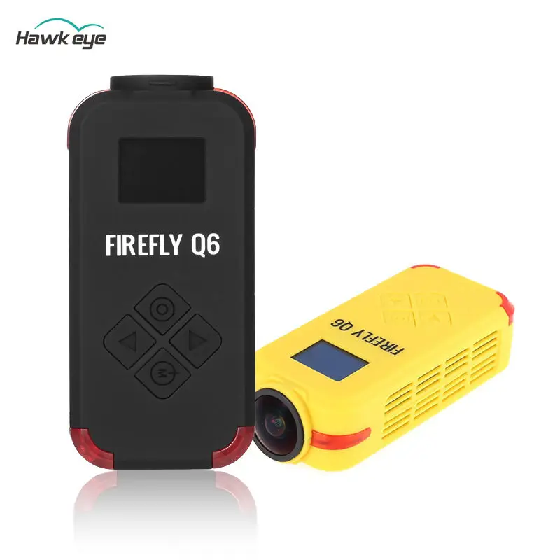 Hawkeye FIREFLY Q6 Airsoft 1080P / 4K HD многофункциональная спортивная экшн камера черного и