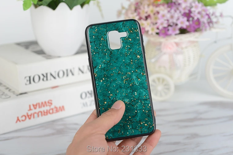C-ku мраморный рок чехол для Samsung Galaxy J6 J4 PLUS Huawei Y9 2019 Honor 8X Модный | Мобильные телефоны