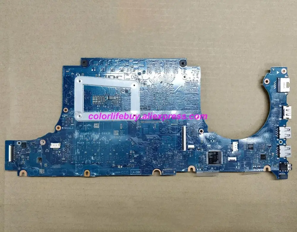 Натуральная JG23N 0JG23N CN BBV00/10 LA D993P i5 7300HQ GTX1050 4 Гб материнская плата для ноутбука Dell