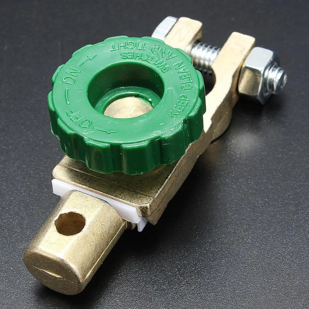 Car Styling Battery Terminal Link Cut-off Switch Rotary Disconnect Isolator Alloy Auto Cut Off | Автомобили и мотоциклы