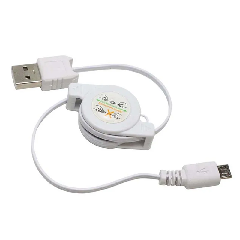Выдвижной Кабель Micro USB для быстрой зарядки телефона Samsung HTC | Электроника