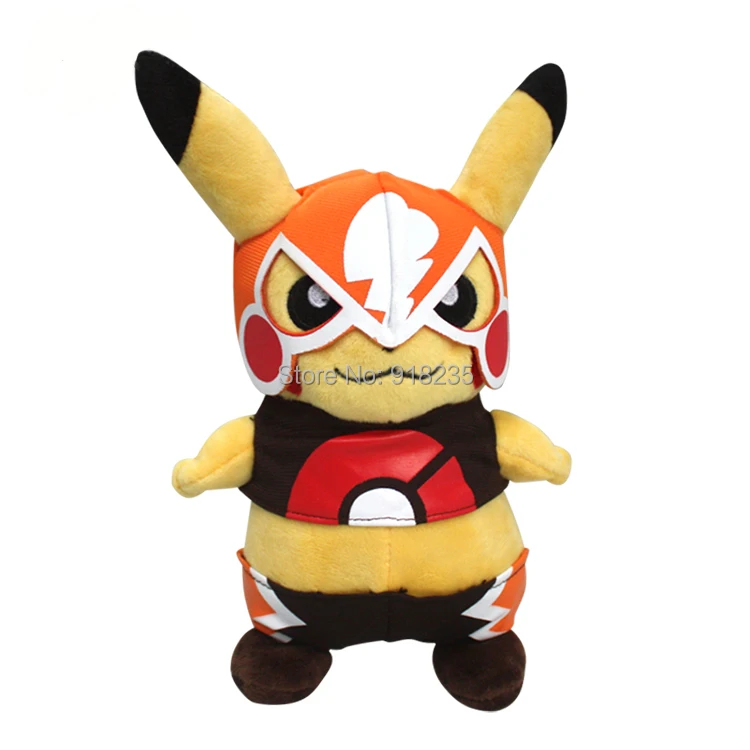 Asked Wrestler Pikchu Libre 8 &quot20 см плюшевые куклы набивные игрушки в розницу|Персонажи