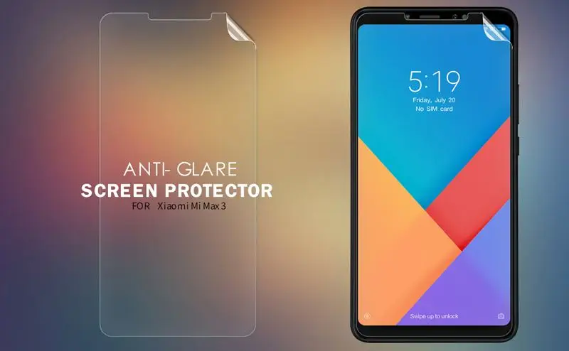 Bakeey Матовый для Xiaomi Mi MAX 3 Анти отпечатков пальцев против царапин протектор экрана