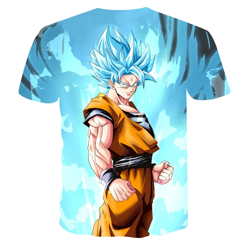 Футболка с изображением Драконий жемчуг DBZ Bulma Super Saiyan Vegeta 3D для мужчин женщин
