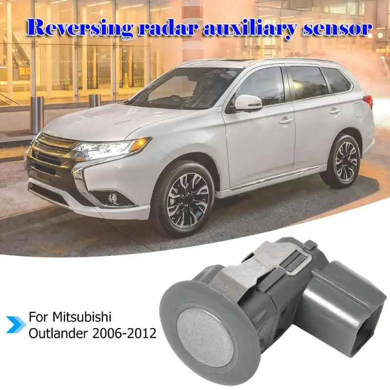 ABS 12В 5 Вт черный реверсивный радар вспомогательный датчик для Mitsubishi Outlander OE: MR587688