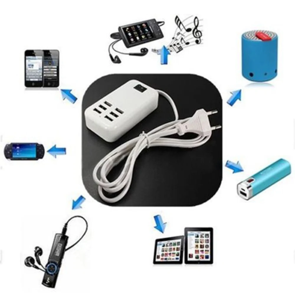 KISSCASE 6 портов USB зарядное устройство для телефона iphone X XR Xiaomi Быстрая зарядка
