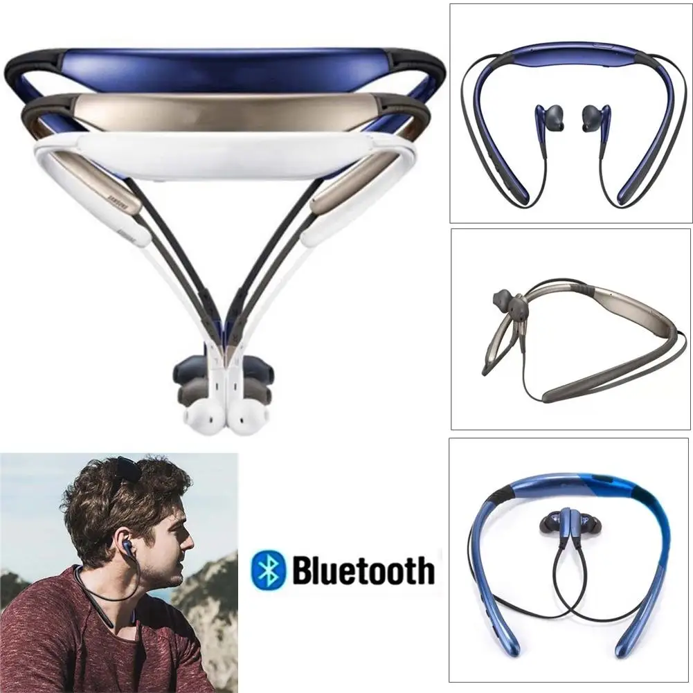 Bluetooth Беспроводные наушники с шейным ремешком гарнитура микрофоном громкая