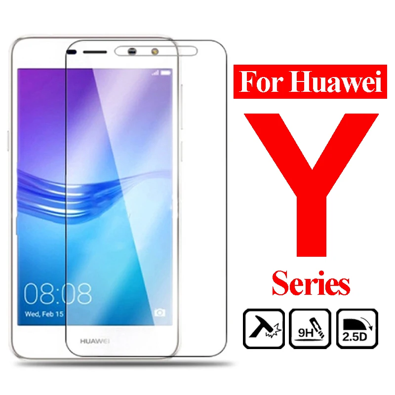 9H закаленное стекло для Huawei P10 P20 P30 Lite Pro безопасная защита экрана Honor 7X8X9 10