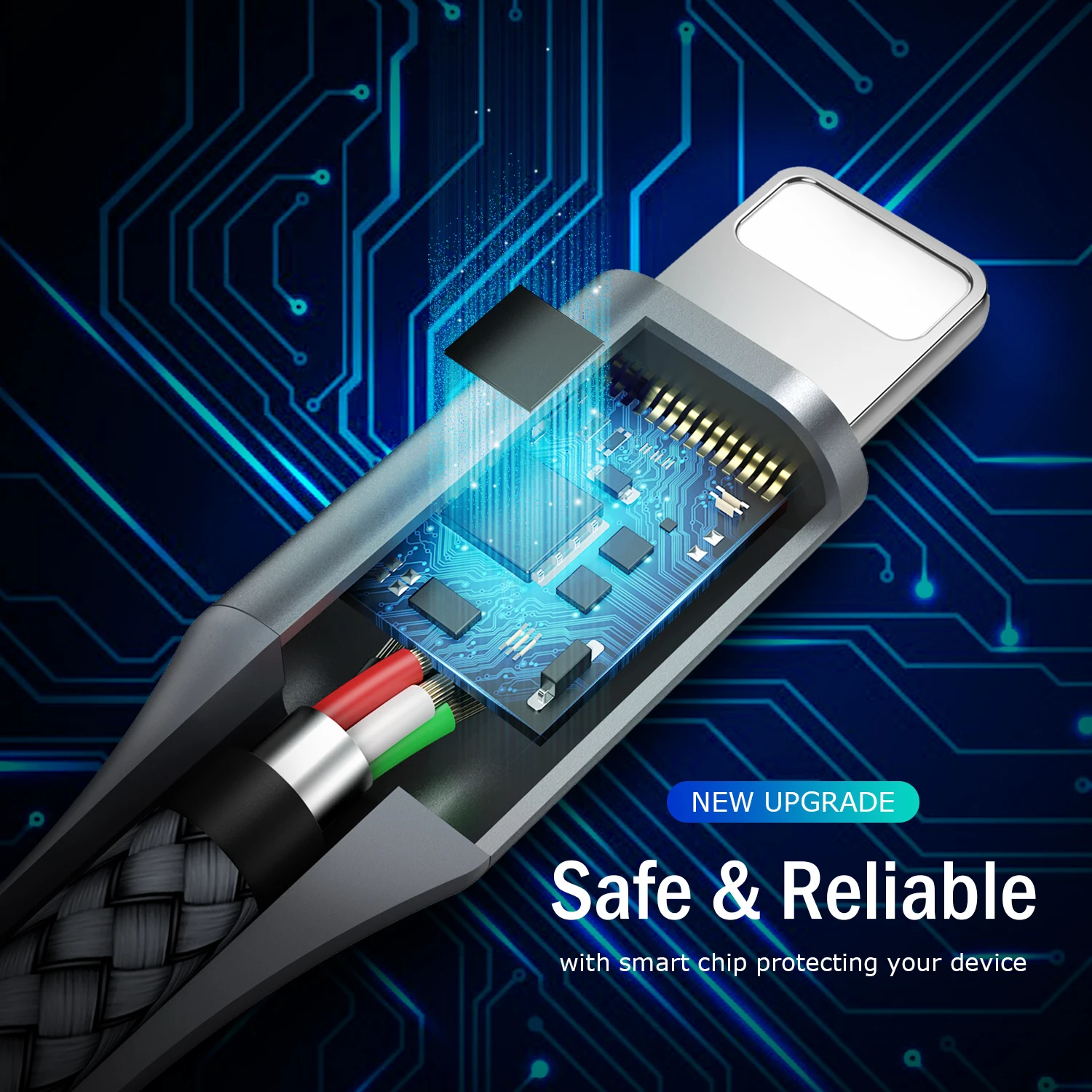 USB кабель TIEGEM для iPhone X XS MAX XR 8 7 6 5 6s S plus быстрой зарядки мобильный телефон зарядный