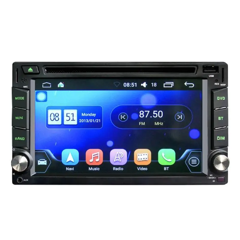 VODOOL 6.2in сенсорный экран Многоязычная gps навигационная камера Bluetooth WiFi