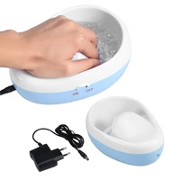 electric nail polish remover soaker bowl nail bubble massage jet spa hand bowl manicure soak nail gel polish remover bowl