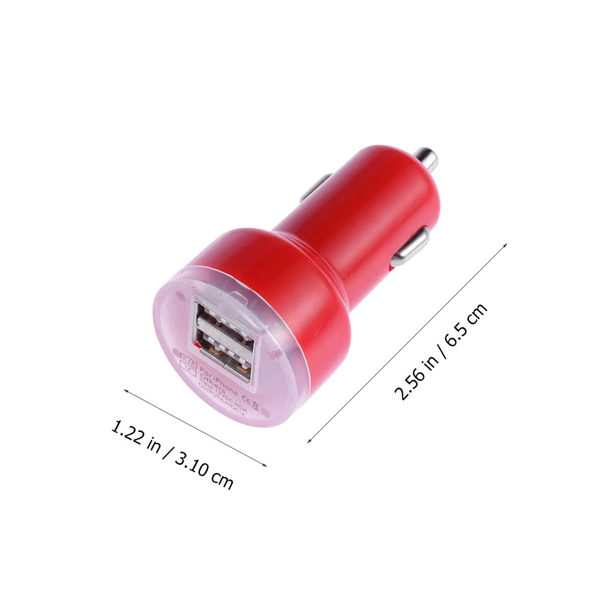 1 шт. 2.1A Универсальный зарядных порта USB для автомобиля Зарядное устройство