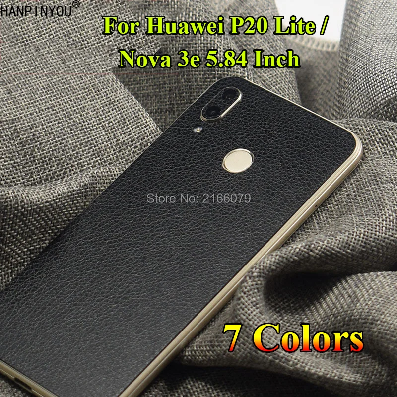 Для huawei P20 Lite/Nova 3e 5 84 "Новая роскошная ультра тонкая задняя полностью матовая