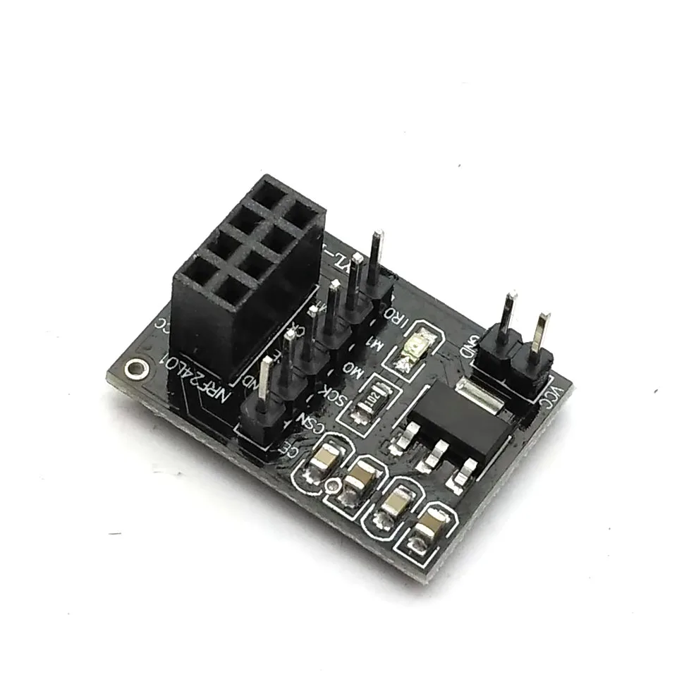 AMS1117 гнездо адаптера плата для 8Pin NRF24L01 беспроводной модуль приемопередатчика