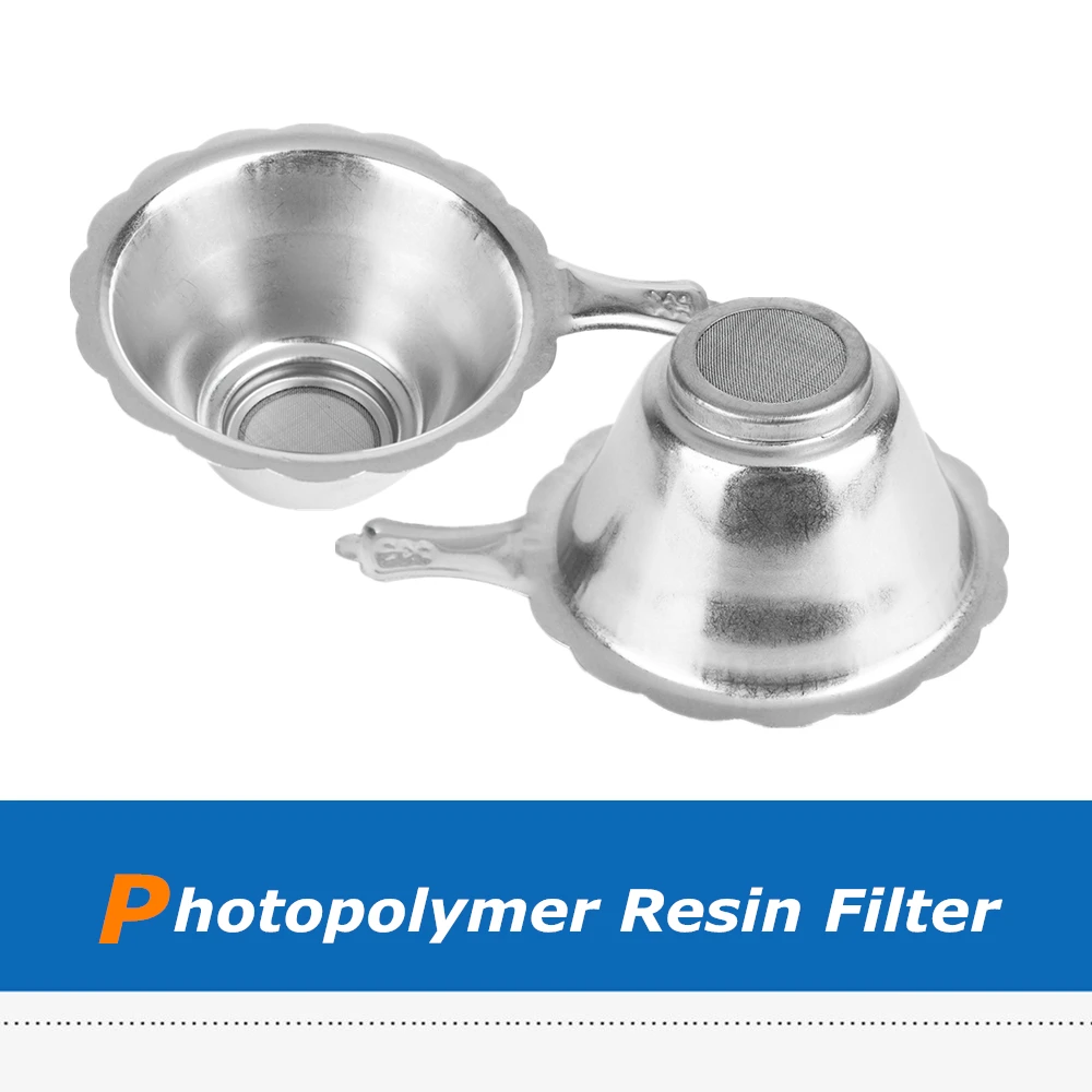 2pcs DLP/SLA 3D Printer Accessories Stainless Steel UV Resin Filter Cup Funnel Disposable for ANYCUBIC Photon Wanhao | Компьютеры и