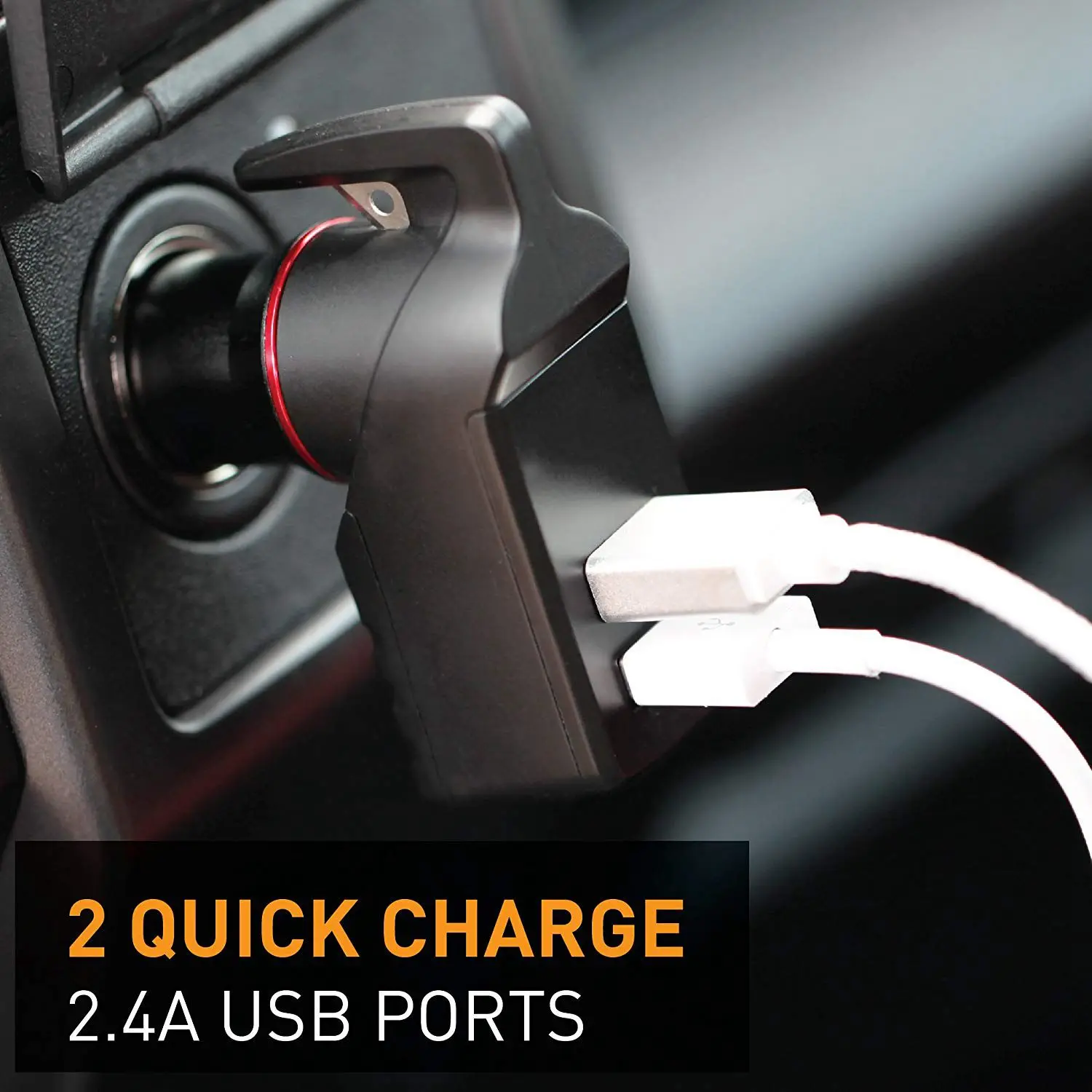 Горячий USB инструмент для аварийного выхода спасательное автомобильное зарядное