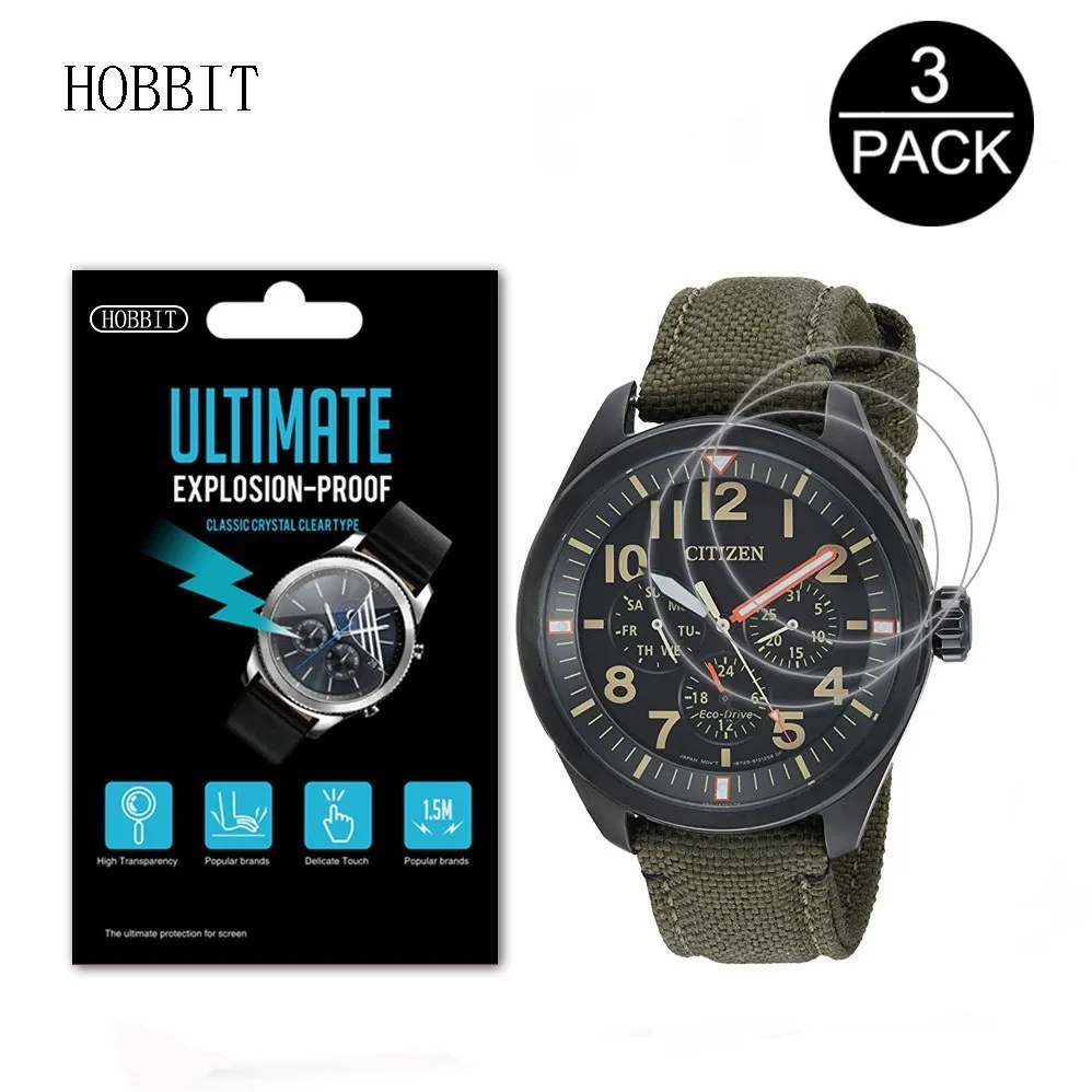 3 упаковки 5H Противоударная Защитная пленка для экрана Citizen BU2055 BU2023 BI1030 BN0085 BN0150