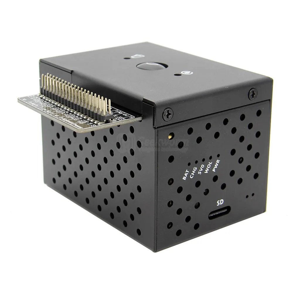 Raspberry Pi X720 Комплект алюминиевых чехлов для управления питанием A1 металлический