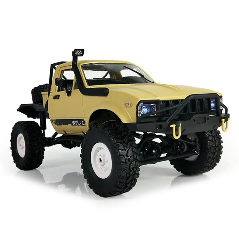 WPL C14 Радиоуправляемый грузовик RTR 1:16 4WD 2 4G внедорожник электрический автомобиль 15