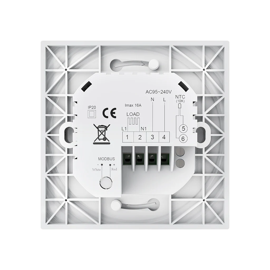 Bht-6000Gblw 16A Wifi Электрический нагревательный термостат для подогрева пола