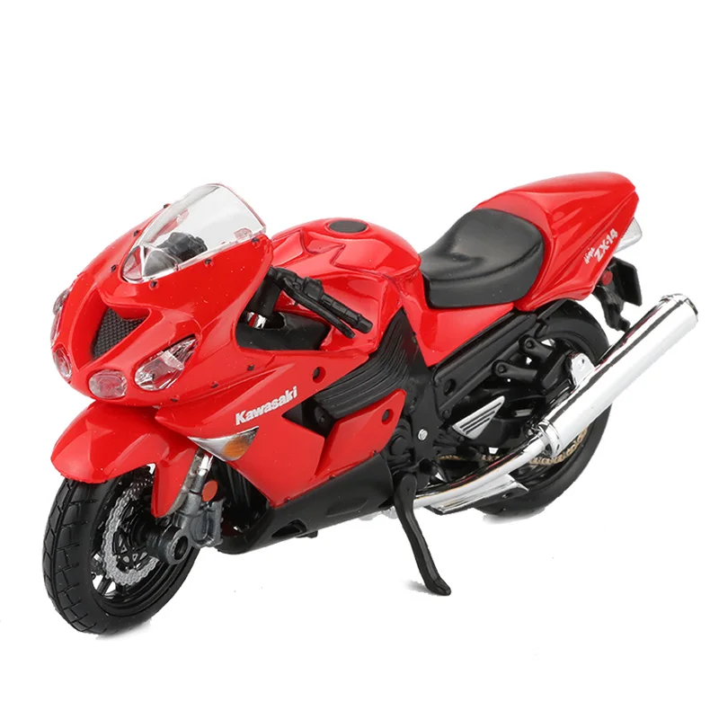 Maisto 1:18 сплава к рулю мотоцикла велосипеда Модель игрушечный ниндзя ZX 14R для