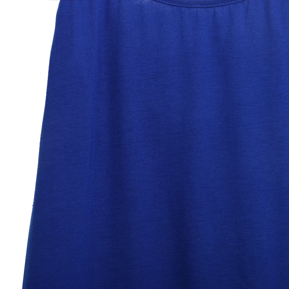 Silk Canis Women Blue Solid Strap Casual Tank Tops Vest Blouse Sleeveless Crop Shirt Ladies Summer Beach Party | Женская одежда
