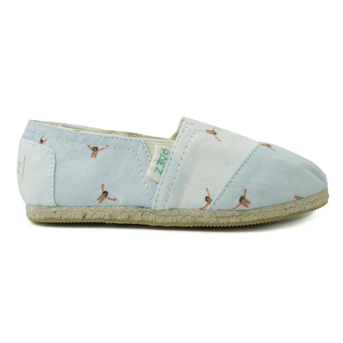PAEZ-UNISEX INFANT-TEXTILE-ESPARTO-PAEZ REDISENO ESPADRILLE и LE AGREGO COLOR DISENO STYLE. |
