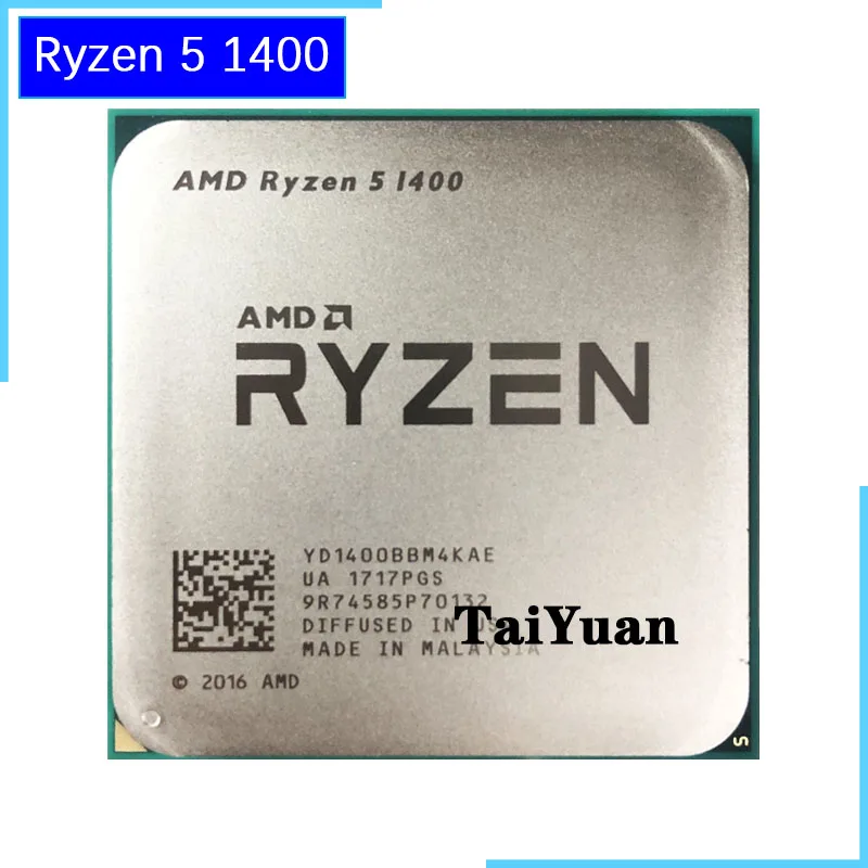 Процессор AMD Ryzen 5 1400 | Компьютеры и офис