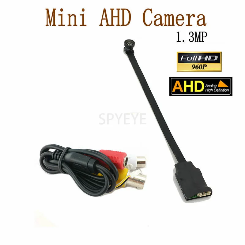 Гибкая микро камера Ahd 960P 1 8 мм объектив 140 градусов AHD/TVI/CVI/CVBS 4 в UTC мини